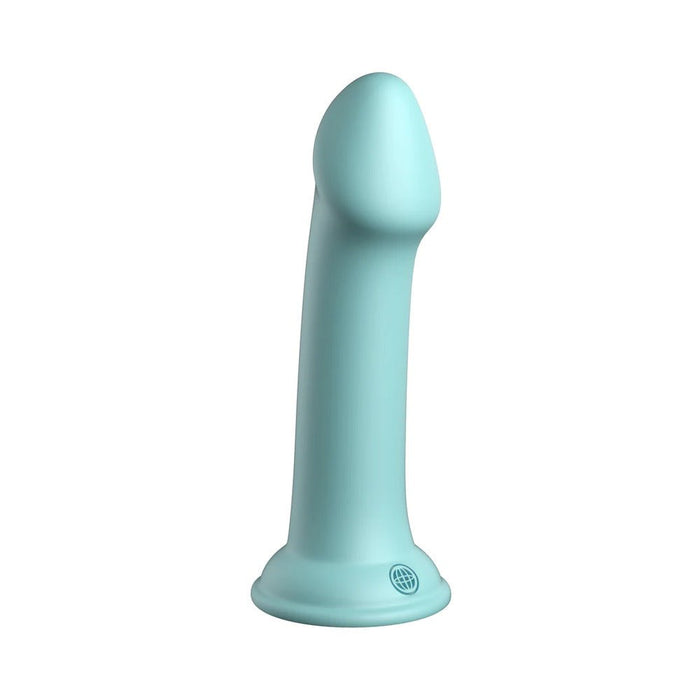 Dillio Platinum Big Hero Silicone Dildo 6 In. Teal - SexToy.com