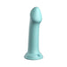 Dillio Platinum Big Hero Silicone Dildo 6 In. Teal - SexToy.com