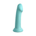 Dillio Platinum Big Hero Silicone Dildo 6 In. Teal - SexToy.com