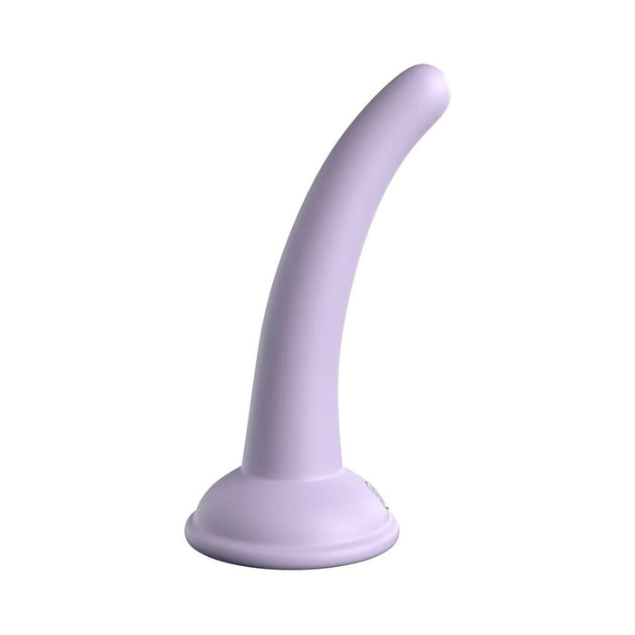 Dillio Platinum Curious Five Silicone Dildo 5 In. Purple - SexToy.com