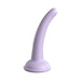 Dillio Platinum Curious Five Silicone Dildo 5 In. Purple - SexToy.com