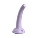 Dillio Platinum Curious Five Silicone Dildo 5 In. Purple - SexToy.com