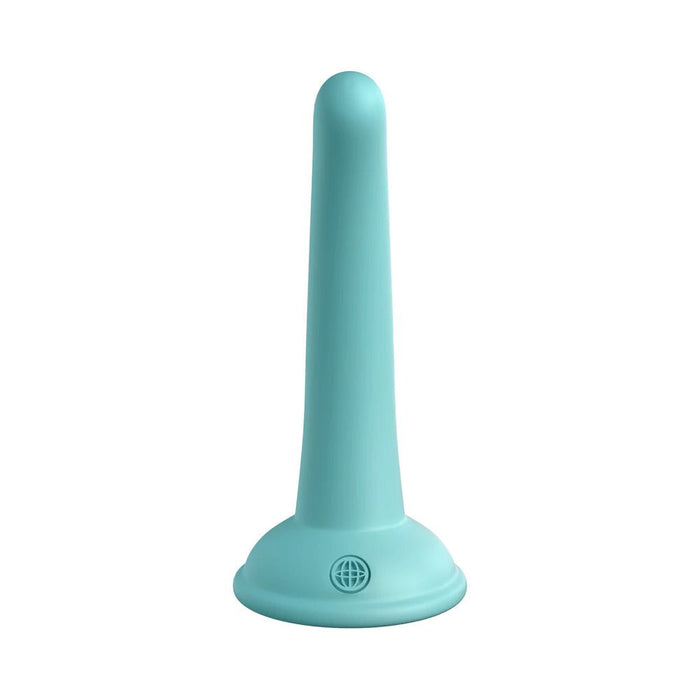 Dillio Platinum Curious Five Silicone Dildo 5 In. Teal - SexToy.com