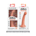 Dillio Platinum Secret Explorer Silicone Dildo 6 In. Peach - SexToy.com