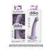 Dillio Platinum Secret Explorer Silicone Dildo 6 In. Purple - SexToy.com