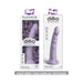 Dillio Platinum Slim Seven Silicone Dildo 7 In. Purple - SexToy.com