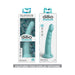 Dillio Platinum Slim Seven Silicone Dildo 7 In. Teal - SexToy.com