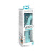 Dillio Platinum Slim Seven Silicone Dildo 7 In. Teal - SexToy.com