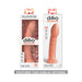 Dillio Platinum Super Eight Silicone Dildo 8 In. Peach - SexToy.com