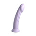 Dillio Platinum Super Eight Silicone Dildo 8 In. Purple - SexToy.com