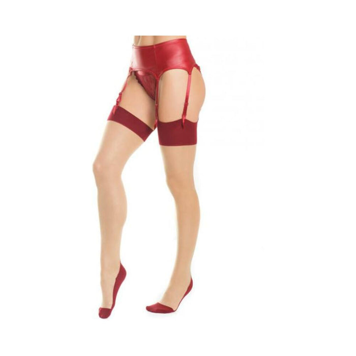 Diva Stocking Merlot Os Xl Hanging | SexToy.com