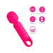 Dolly Pink Silicone Mini Wand Rechargeable - SexToy.com