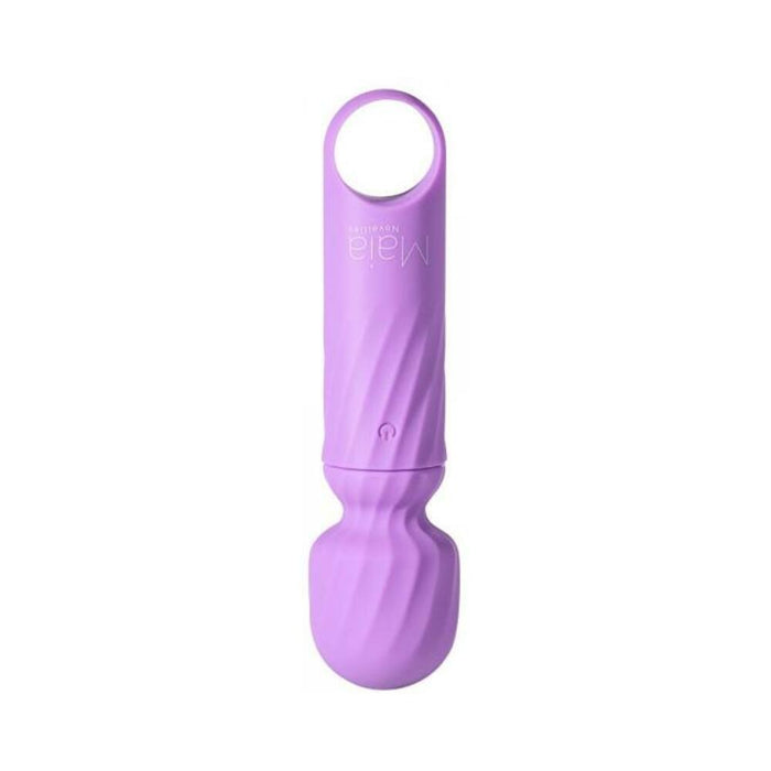 Dolly Purple Silicone Mini Wand Rechargeable - SexToy.com