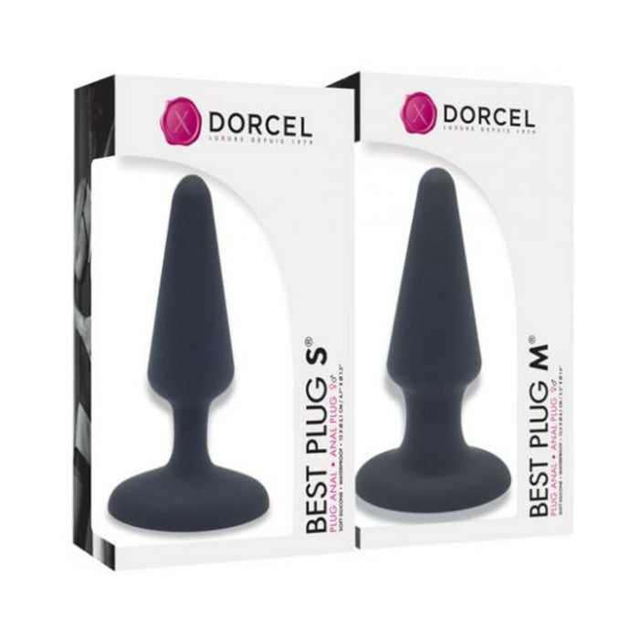 Dorcel Best Plug Starter Kit S/m - Black - SexToy.com