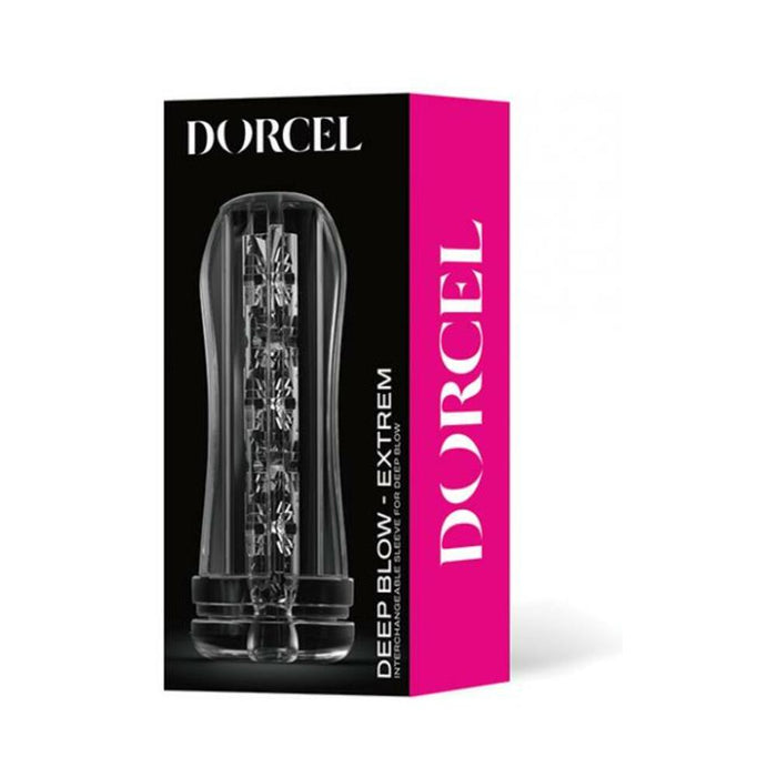 Dorcel Deep Blow Extreme Sleeve - Clear - SexToy.com