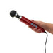 Doxy Die Cast 3 Compact Wand Vibrator Candy Red - SexToy.com