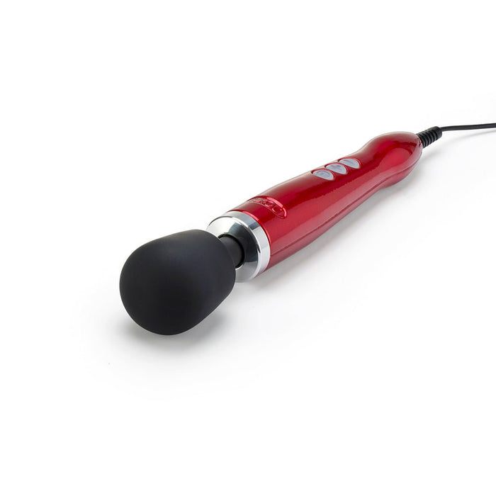 Doxy Die Cast Wand Vibrator Red - SexToy.com