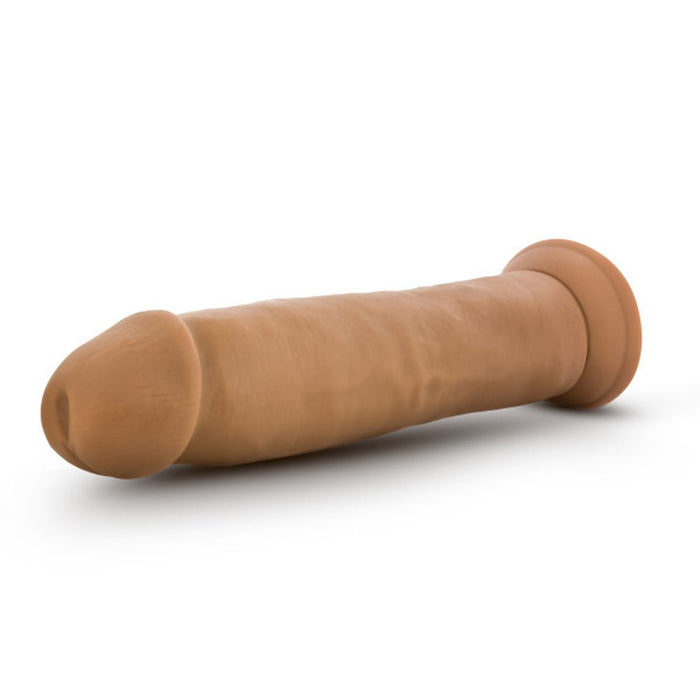 Dr. Skin Dr. Henry Dildo With Suction Cup Silicone 9 In. Mocha - SexToy.com