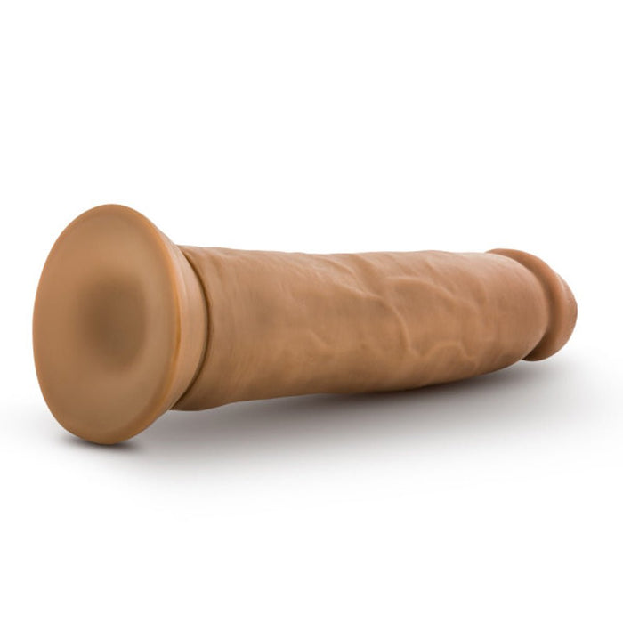 Dr. Skin Dr. Henry Dildo With Suction Cup Silicone 9 In. Mocha - SexToy.com