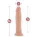 Dr. Skin Dr. Henry Dildo With Suction Cup Silicone 9 In. Vanilla - SexToy.com