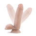 Dr. Skin Plus Posable Dildo With Balls 7 In. Vanilla - SexToy.com