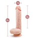 Dr. Skin Silicone Dr. Ethan Rechargeable Remote-controlled 8.5 In. Gyrating & Vibrating Dildo Beige - SexToy.com