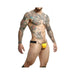 Dungeon Snap Jockstrap Yellow O/s - SexToy.com