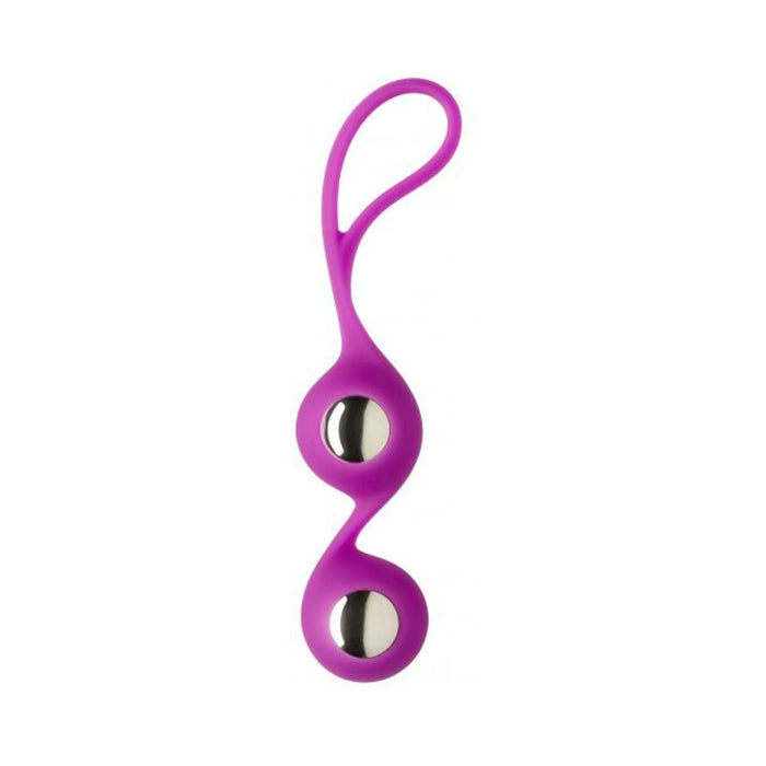 Duo Kegel Balls Purple with Sleeve