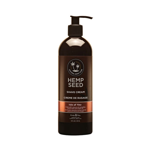 Earthly Body Hemp Seed Shave Cream Isle Of You 16oz | SexToy.com