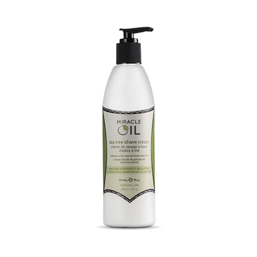 Earthly Body Miracle Oil Tea Tree Shave Cream 16oz | SexToy.com