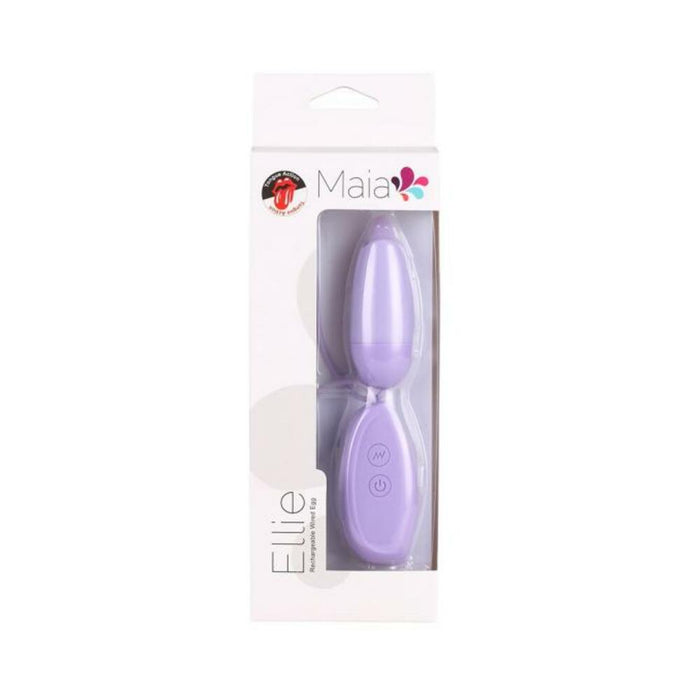 Ellie Super Charged Tongue Action Wire Egg Light Purple - SexToy.com