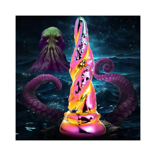 Enchantress Rainbow Glass Dildo - SexToy.com