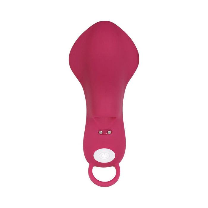 Evolved Frisky Finger Burgundy - SexToy.com