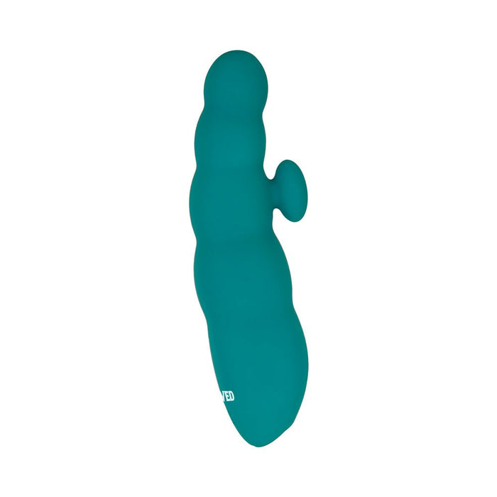 Evolved G-spot Perfection Silicone Rechargeable Teal - SexToy.com