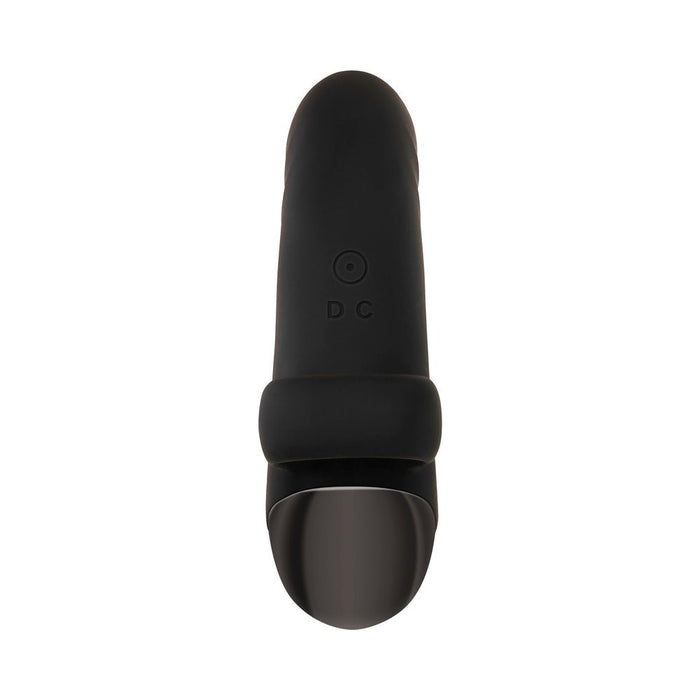 Evolved Hooked On You Rechargeable Silicone Black - SexToy.com