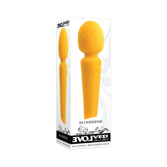 Evolved Sunshine Wand Vibrator Orange - SexToy.com