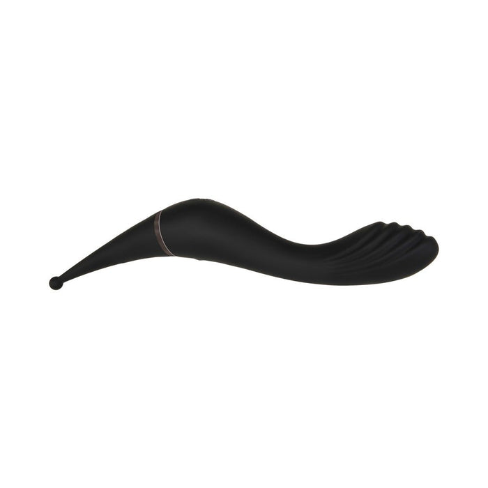 Evolved Tantalizing Teaser Rechargeable Silicone Black - SexToy.com