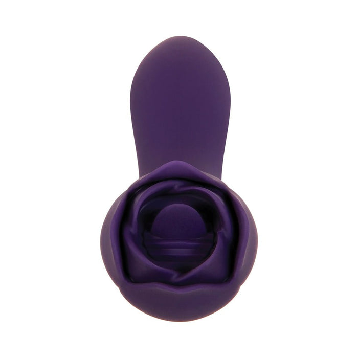 Evolved Thorny Rose Rechargeable Silicone Purple - SexToy.com