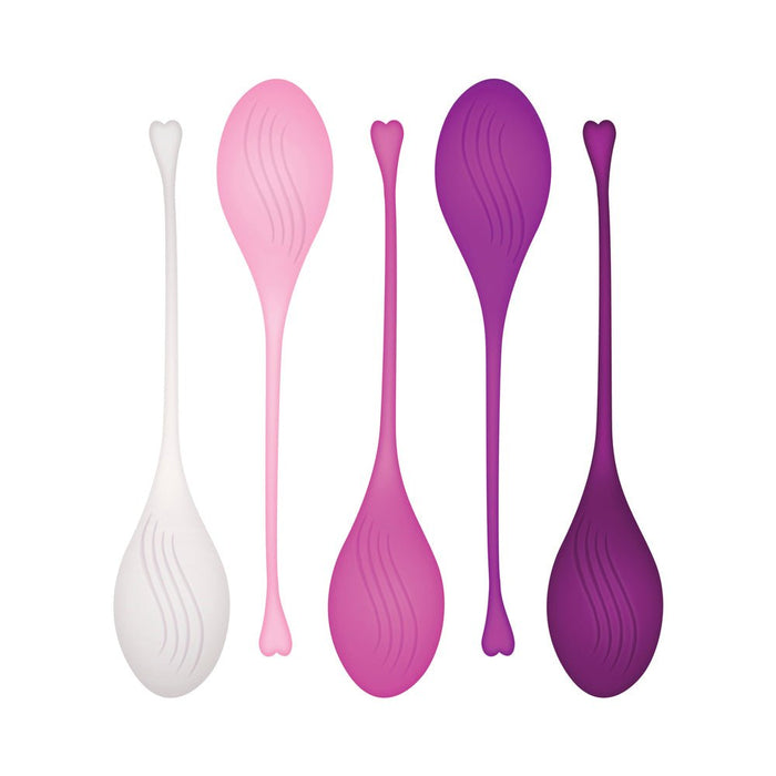 Evolved Tight & Delight Kegel Set Of 5 Silicone - SexToy.com