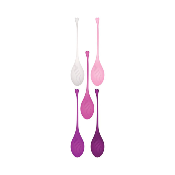 Evolved Tight & Delight Kegel Set Of 5 Silicone - SexToy.com