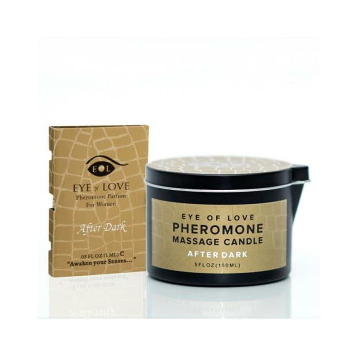 Eye Of Love After Dark Attract Him Pheromone Massage Candle - SexToy.com