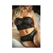 Fantasy Lingerie Vixen Perfect Match Scalloped Lace Bandeau Top and Matching Panty | SexToy.com