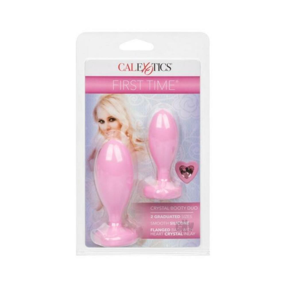 First Time Love Crystal Booty Duo Pink | SexToy.com