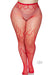 Flame Net Tights 1x/2x Red - SexToy.com