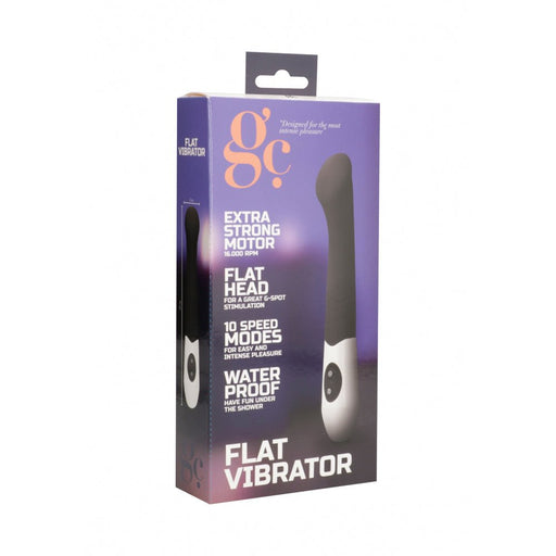 GC Flat Vibrator Black - SexToy.com