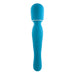 Gender X Double The Fun Rechargeable Dual Ended Silicone Wand Vibrator Teal - SexToy.com