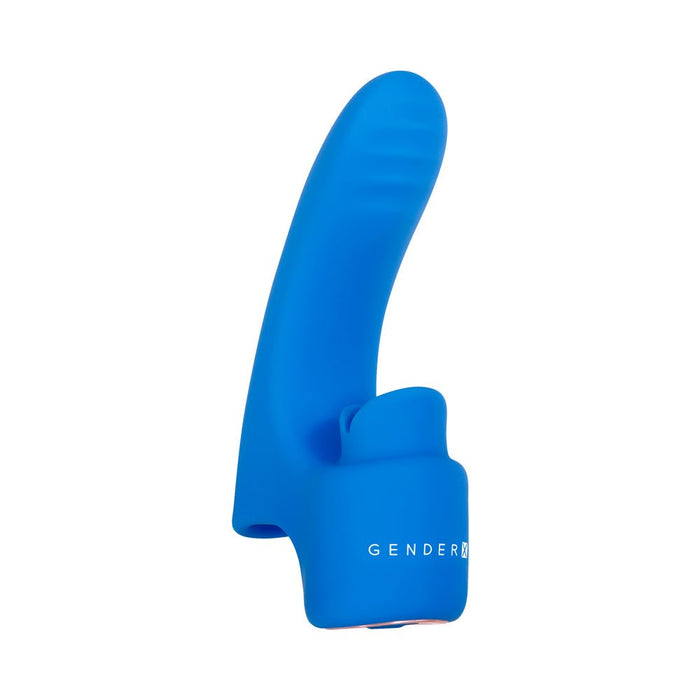 Gender X Flick It Finger Vibrator Blue | SexToy.com