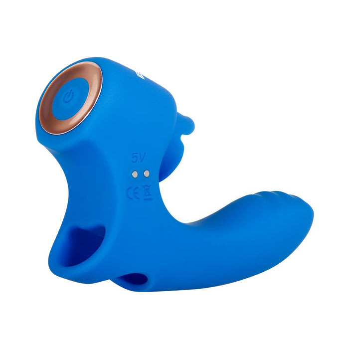 Gender X Flick It Finger Vibrator Blue | SexToy.com