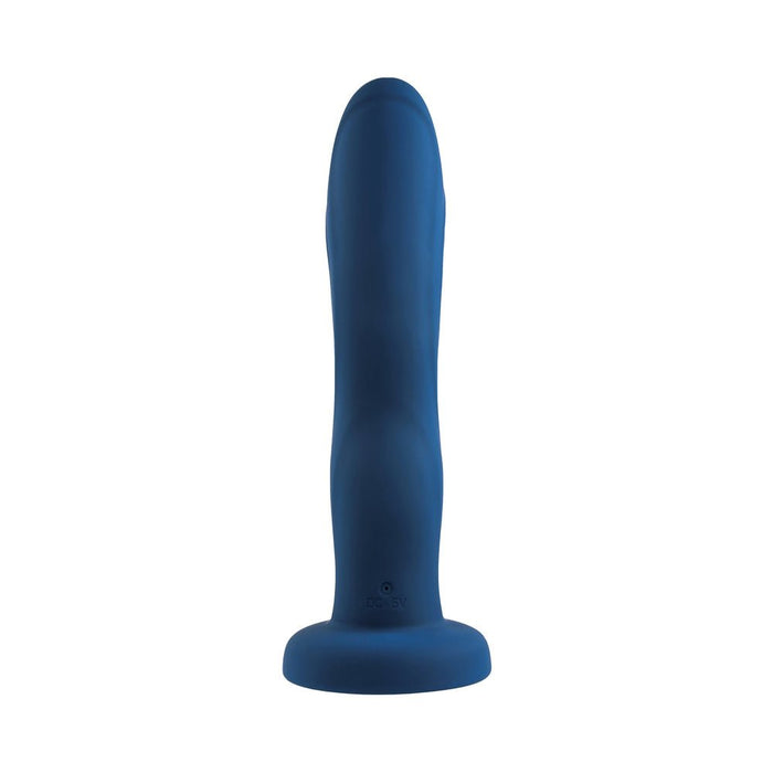 Gender X Snuggle Up Vibrator And Strap-on Harness Blue - SexToy.com