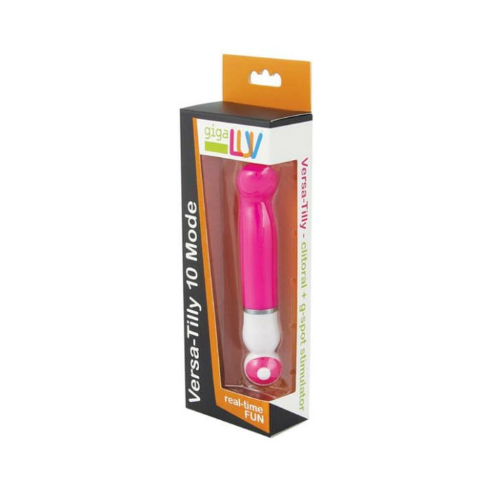 Gigaluv Versa Tilly Pink G-Spot Vibrator - SexToy.com